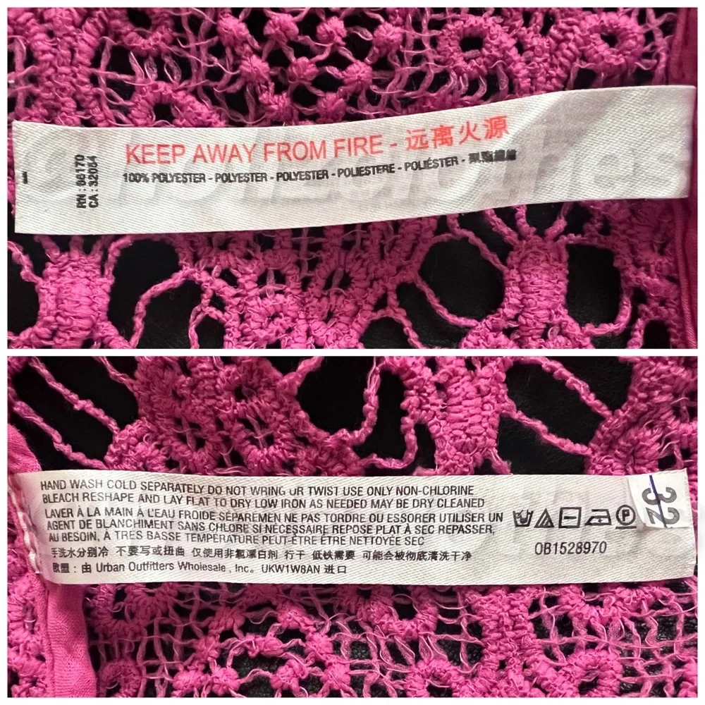 Free People NWOT Until Sundown Lace Button Down Shirt S - Picture 14 of 15
